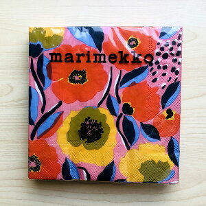 �}�����b�R marimekko �y�[�p�[�i�v�L�� ���i�v�L�� �����`�T�C�Y 20�� 791450 ROSARIUM ���T���E�� rose �s���N+�}���`�J���[