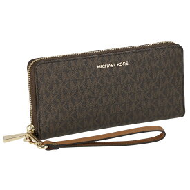 マイケルコース Michael Kors 財布 長財布 ラウンドファスナー長財布 32F1GJ6E7B 200 レディース ブラウン系