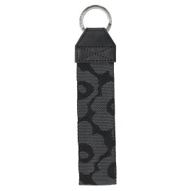 マリメッコ marimekko キーリング キーホルダー 049876 099 Joukkio Unikko key chain ブラック系