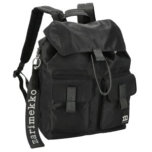 �}�����b�R marimekko �o�b�N�p�b�N �����b�N�T�b�N �U�b�N 091198 009 �G�u���V���O Everything Backpack L Solid backpack �u���b�N