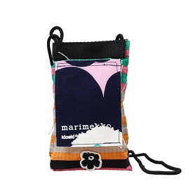 マリメッコ marimekko バッグ ミニバッグ ショルダーバッグ 斜め掛けバッグ ポシェット 091987 356 KIOSKI キオスキ FUNNY SMALL POCKET TASARAITA SHOULDER BAG マルチカラー 北欧