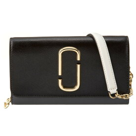 マークジェイコブス MARC JACOBS バッグ 斜めがけ ショルダーバッグ チェーンウォレット 長財布 M0014284 002 レディース ブラックマルチ