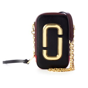 �}�[�N�W�F�C�R�u�X MARC JACOBS �~�j �o�b�O �V�����_�[�o�b�O �΂ߊ|���o�b�O �N���b�`�o�b�O M0016765 011 ���f�B�[�X �u���b�N+���b�h