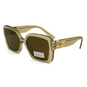 �~���E�~���E MIU MIU �O�����v�X UV�J�b�g �T���O���X 0MU10YS 11M01T 56 �A�C�E�F�A �X�N�G�A ���f�B�[�X �A�C�r�[�I�p�[��(�N���A)+�_�[�N�u���E��
