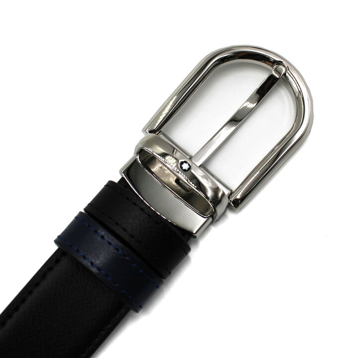楽天市場】モンブラン MONTBLANC ベルト レザーベルト リバーシブル 