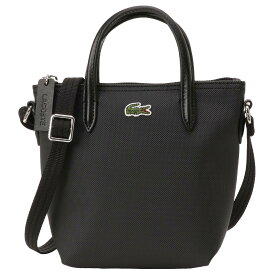 ラコステ LACOSTE バッグ 斜め掛けバッグ ショルダーバッグ ミニトート NF2609 000 bblt00010l L.12.12 CONCEPT ワニロゴ ブラック