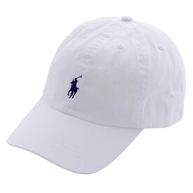 ラルフローレン Ralph Lauren ポロラルフローレン Polo Ralph Lauren 帽子 キャップ ベースボールキャップ 323552489 001 ポロ ロゴ ホワイト＋ネイビー