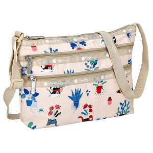 ���X�|�[�g�T�b�N LeSportsac �o�b�O �΂ߊ|���o�b�O �V�����_�[�o�b�O 3352 F645 QUINN BAG �N�C���o�b�O COMFY CATS ���C�g�s���N�n�}���`