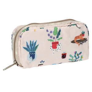 X|[gTbN LeSportsac |[` RX|[` 6511 F645 RECTANGULAR COSMETIC L^M[RXeBbN COMFY CATS CgsNn}`