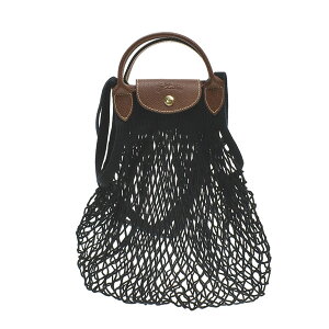 �����V���� LONGCHAMP �R�b�g�����b�V���o�b�O �n���h�o�b�O �g�[�g�o�b�O ������ 10121 HVH 001 LE PLIAGE FILET �� �v���A�[�W�� �t�B�� SAC PORTE MAIN �T�b�N �|���g ���C�� NOIR �u���b�N+�u���E���n