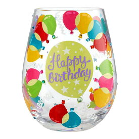 ロリータ LOLITA グラス コップ ワイングラス ステムレス 6008682 BALLONS バルーンズ 誕生日 風船 マルチカラー おしゃれ ブランド 新品