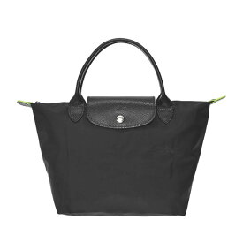 ロンシャン LONGCHAMP バッグ ハンドバッグ トートバッグ Sサイズ 1621 919 001 LE PLIAGE GREEN ル プリアージュ グリーン BLACK ブラック