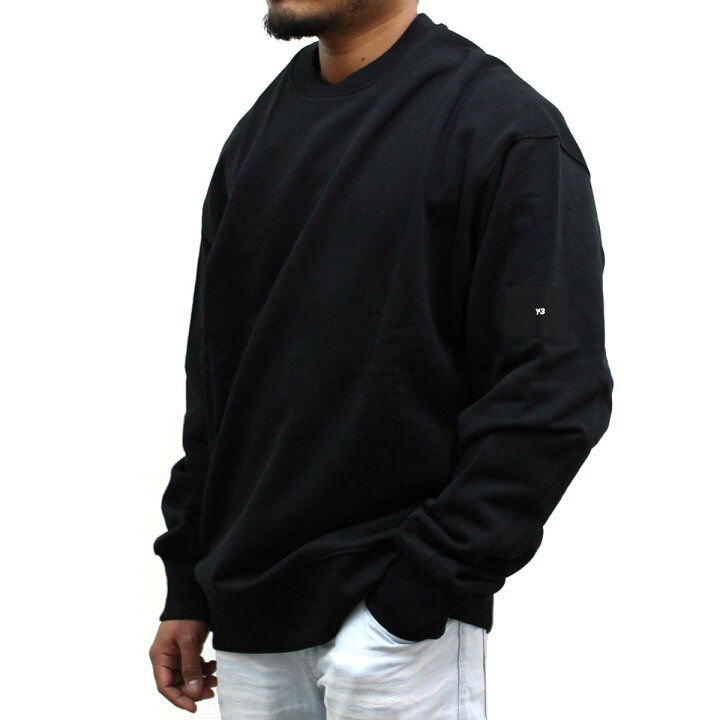 楽天市場】ワイスリー Y-3 スウェット トレーナー BLACK FT CREW SWEAT 