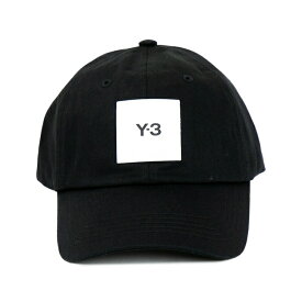 ワイスリー Y-3 キャップ ベースボールキャップ 帽子HF2143 SQUARE LABEL CAP スクエアラベルキャップ メンズ レディース ユニセックス BLACK ブラック