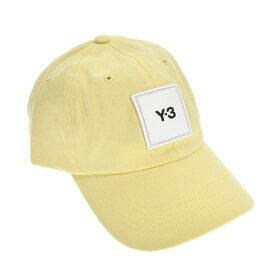 ワイスリー Y-3 キャップ ベースボールキャップ 帽子 HI3311 Y-3 SQL CAP スクエアロゴキャップ EASYELLOW ライトイエロー系