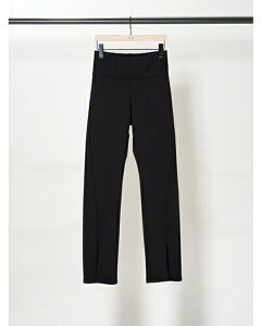 YENN CG Y252-32031 FRONT SLIT FLARE PT BLACK@36@YENN pc tA Xbg ubN MX _uW[W[ t@Xi[ Z~tA Or Xr fUC ̌^ C 