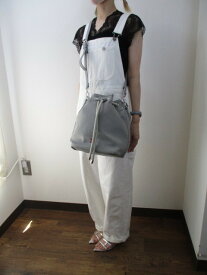 シアタープロダクツ THEATRE PRODUCTS NYLON BUCKET BAG "LEK" -M--gry