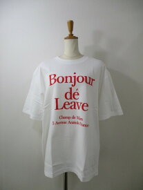 アカウント Account　Bonjour Tシャツ　フリー　R1レッド