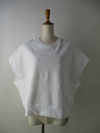 マイカ&ディール MICA&DEAL ワイドスリーブレスTシャツ 0124109003　フリー　ホワイト