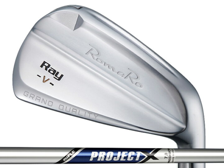 楽天市場】RomaRo (ロマロ) Ray V1 アイアン 5-Pw PROJECT Xシャフト