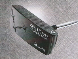 【ご予約受付※5月発売予定】RomaRo (ロマロ) DEALER SERIES PUTTER TYPE-W（ワイドソール・ブレード型）
