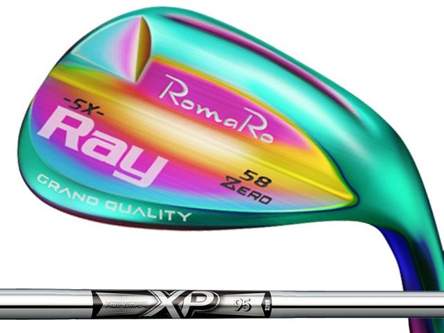 RomaRo Ray 高級な SX-ZERO AURORA オーロラ 海外並行輸入正規品 2本セット ウェッジ XP95シャフト