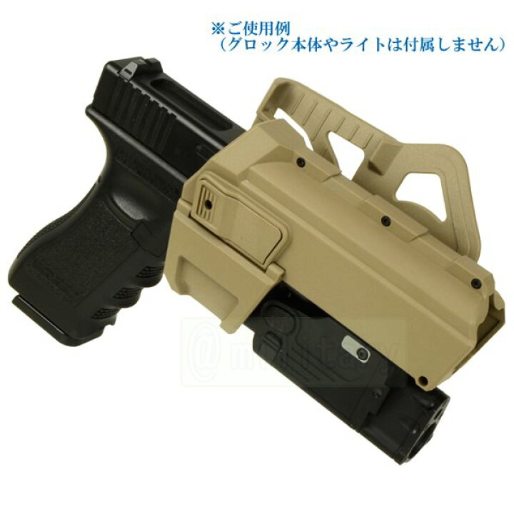 楽天市場】ムーバブル ホルスター ［グロック用］ グレー サバゲー 