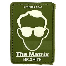 RESCUER パッチ [Mr. SMITH] カーキ　サバゲー,サバイバルゲーム,ミリタリー