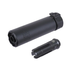 5KU SF SOCOM556-MINI2 �^�C�v �T�v���b�T�[ & �n�C�_�[ (14mm�t�l�W) �u���b�N