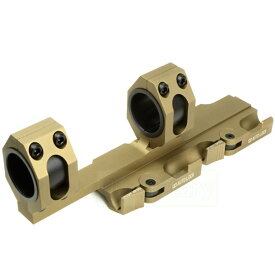 American Defense タイプ 25mm/30mm 径 QD ワンピース オフセット スコープマウント DE　サバゲー,サバイバルゲーム,ミリタリー