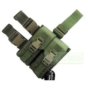 FLYYE Molle Drop Leg M4/M16 MAG Pouch OD