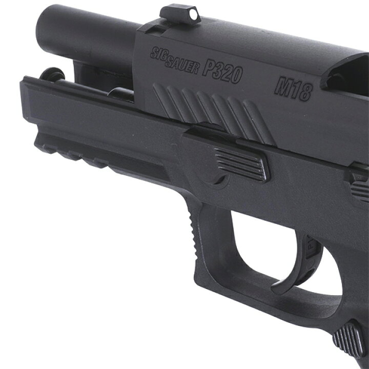 楽天市場】SIG M18(P320) ガスブローバック ブラック (SIG社正規 