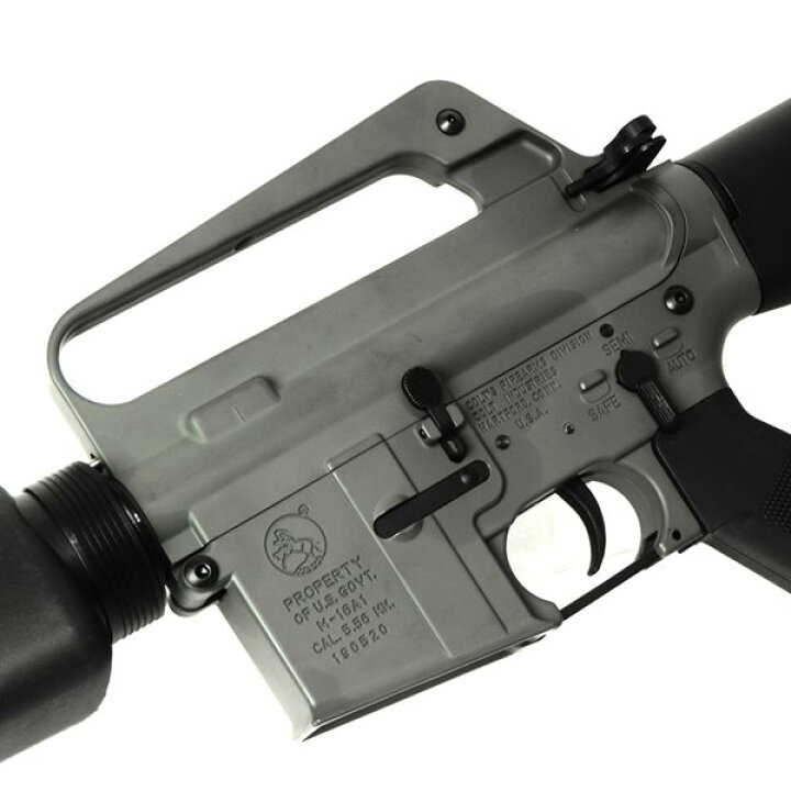 楽天市場】E&C 320E M16A1 パーカーライズ 電子トリガー搭載 電動ガン 