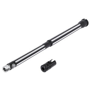 IRON AIRSOFT �A���~CNC BAD �^�C�v ���C�g���b�W�h 16�C���` �A�E�^�[�o�����Z�b�g �}���C M4 MWS GBB�p �u���b�N[1606F+1512E]