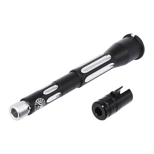 IRON AIRSOFT �A���~CNC BAD �^�C�v 7.5�C���` �A�E�^�[�o�����Z�b�g �}���C M4 MWS GBB�p �u���b�N[1606H+1512E]