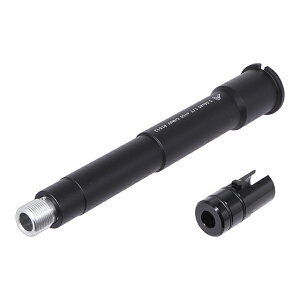IRON AIRSOFT �A���~CNC AERO �^�C�v 7.5�C���` �A�E�^�[�o�����Z�b�g �}���C M4 MWS GBB�p �u���b�N[2202U+1512E]
