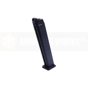ArmorerWorks Custom AW-VXMG04 Hex-Cut 50�A �X�y�A�����O�}�K�W�� VX�AWE G17 GBB�V���[�Y�p �u���b�N