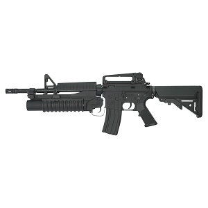 E&C 701E COLT M4A1 with M203 �O���l�[�h�����`���[ (Kestrel V2 BASIC����) �d���K�� (COLT Licensed)