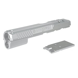 5KU SHADOW2�^�C�v CNC Optic Ready �A���~�X���C�h ASG/KJW GBB CZ SHADOW2�p �V���o�[