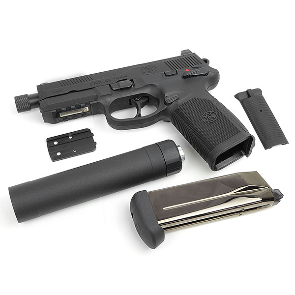 Cybergun FNX 45 Tactical GBB ミリタリー サバゲー 激安単価で サバイバルゲーム BK 【全商品オープニング価格特別価格】 SET