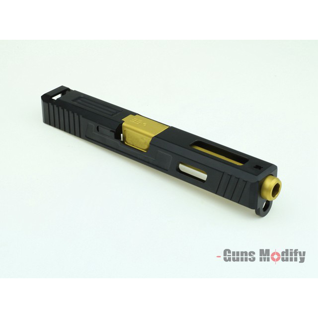 Guns Modify 価格 GLOCK17 SAI Tier1 タイプ 国内正規品 アルミスライドセット 東京マルイ ミリタリー G17 バレル ゴールド サバイバルゲーム サバゲー G22用