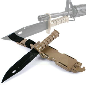 【訳あり品】M9 スタイル プラスチック バヨネット TAN