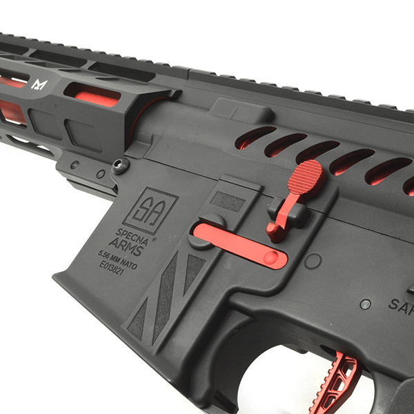 Specna Arms SA-E39-2-L-RED EDGE Light Ops Stock 電動ガン レッド  サバゲー,サバイバルゲーム,ミリタリー サバイバルゲーム・トイガン