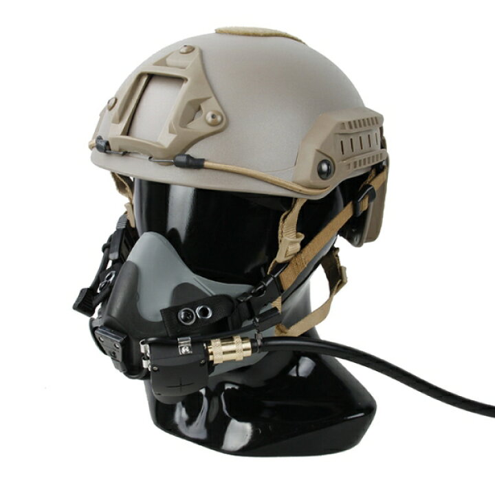 楽天市場 Tmc Pht Mask Halo降下用スタイル パイロット装備風 ハーフマスク ヘルメット取付けタイプ サバゲー サバイバルゲーム ミリタリー Samurai