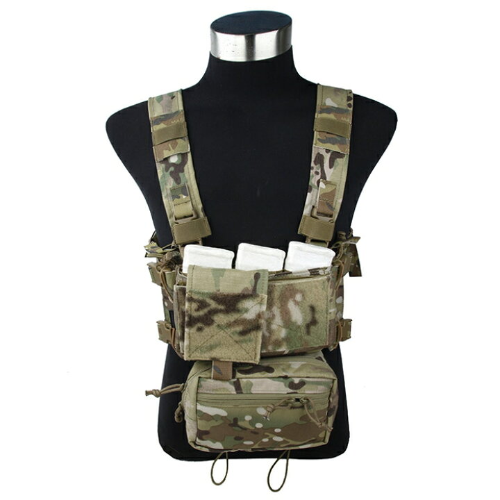 楽天市場】TMC Modular Chest Rig [モジュラー チェストリグ 