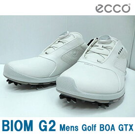 ecco エコー 男性用 メンズ ゴルフ シューズ BIOM G2 Mens Golf BOA GTX 130674 WHITE/BLACK (51227) SU071