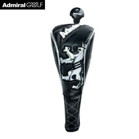 Admiral アドミラル ゴルフ ヘッドカバー ユーティリティー用スポーツモデル 番手：3.4.5.X ADMG1BH6 ブラック AC1413