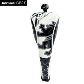Admiral アドミラル ゴルフ ヘッドカバー フェアウェイ用スポーツモデル 200cc対応 　番手：3.5.7.X ADMG1BH5 ホワイト AC1416