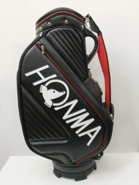 本間ゴルフ HONMA ホンマ ゴルフ キャディバッグ CB12003 9.5型 約4.2kg 口枠５分割 ブラック/ブラック CB287 |  名入れボールゴルフギフトゴルゴル