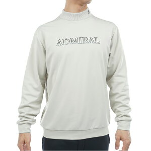 メンズゴルフウェア /アドミラル ゴルフ Admiral Golf/メンズ ホカタッチ モックネックスウェット/ADMA586/サンドベージュ/M:AWM966/L:AWM967/LL:AWM968